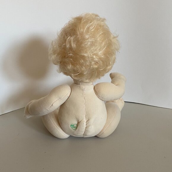 VTG 1985 Mattel My Child Doll Blonde Hair Blue Gray Eyes with Clothes, Shoes - Picture 6 of 13